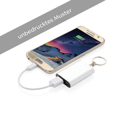 1.000 mAh Schlüsselanhänger Powerbank Muster