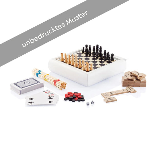5 in 1 Spieleset Muster
