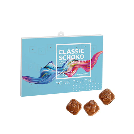 Classic Schoko Adventskalender Quer
