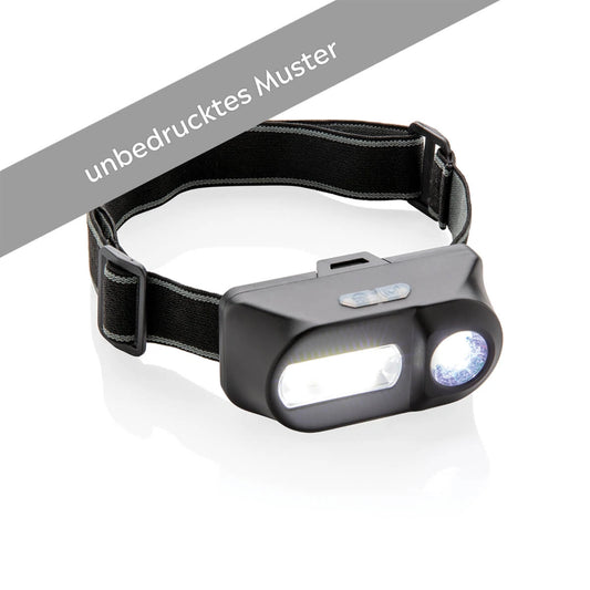 COB und LED Stirnlampe Muster