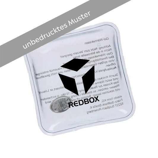 Gel-Wärmekissen Quadrat Muster