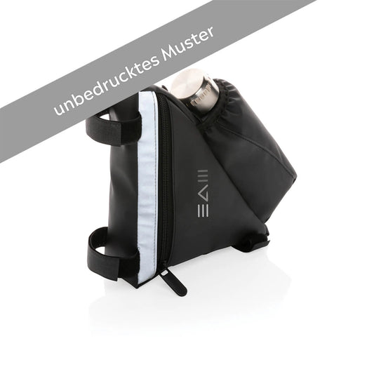 High-Visibility Fahrradtasche mit Flaschenhalter Muster