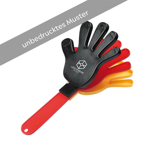 Klapper-Hand Deutschland Muster