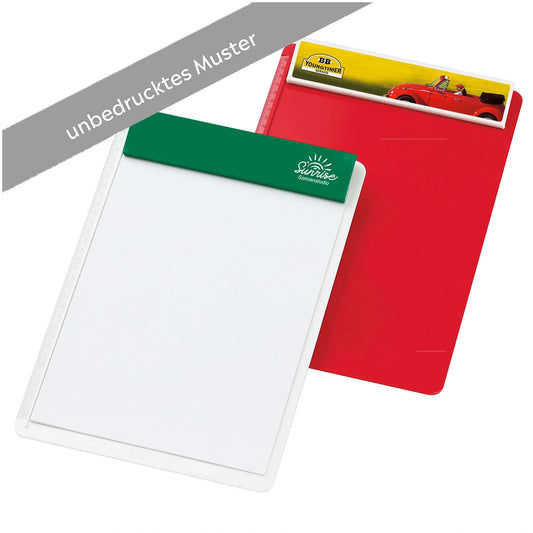 Klemmbrett DIN A4 "Alpha" MUSTER