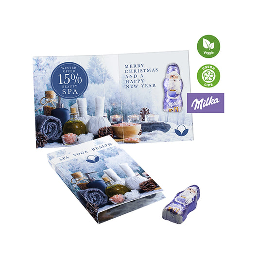 Milka Weihnachtsmann Briefchen