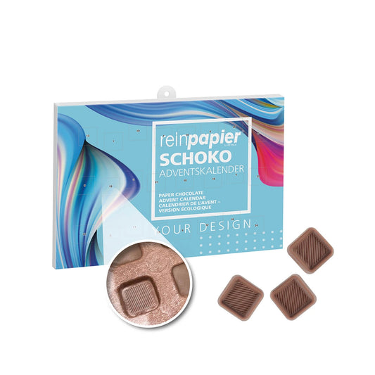 reinpapier® Schoko-Adventskalender