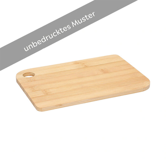Schneidbrett Bamboo klein Muster