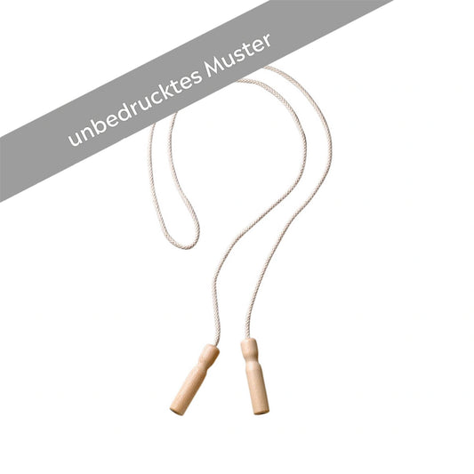 Springseil mit Holzgriffen Muster