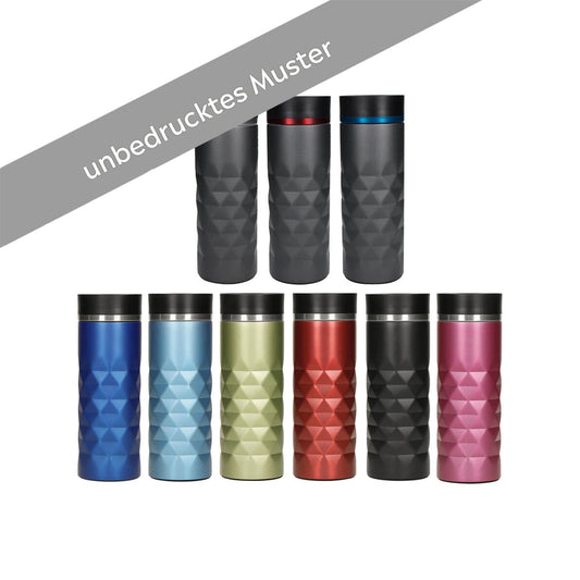 Thermobecher Diamant Muster