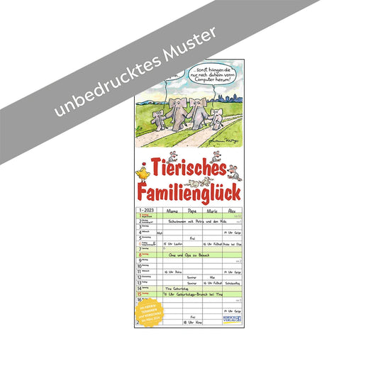 Tierisches Familienglück MUSTER