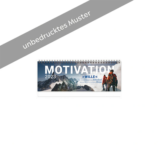 Tischquerkalender Motivation MUSTER