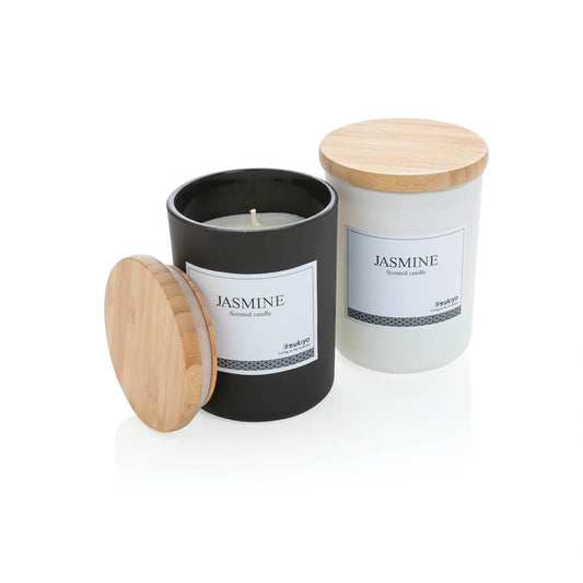 Ukiyo Deluxe Kerze mit Bambusdeckel