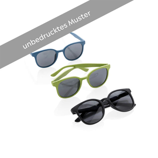 Weizenstroh Sonnenbrille Muster